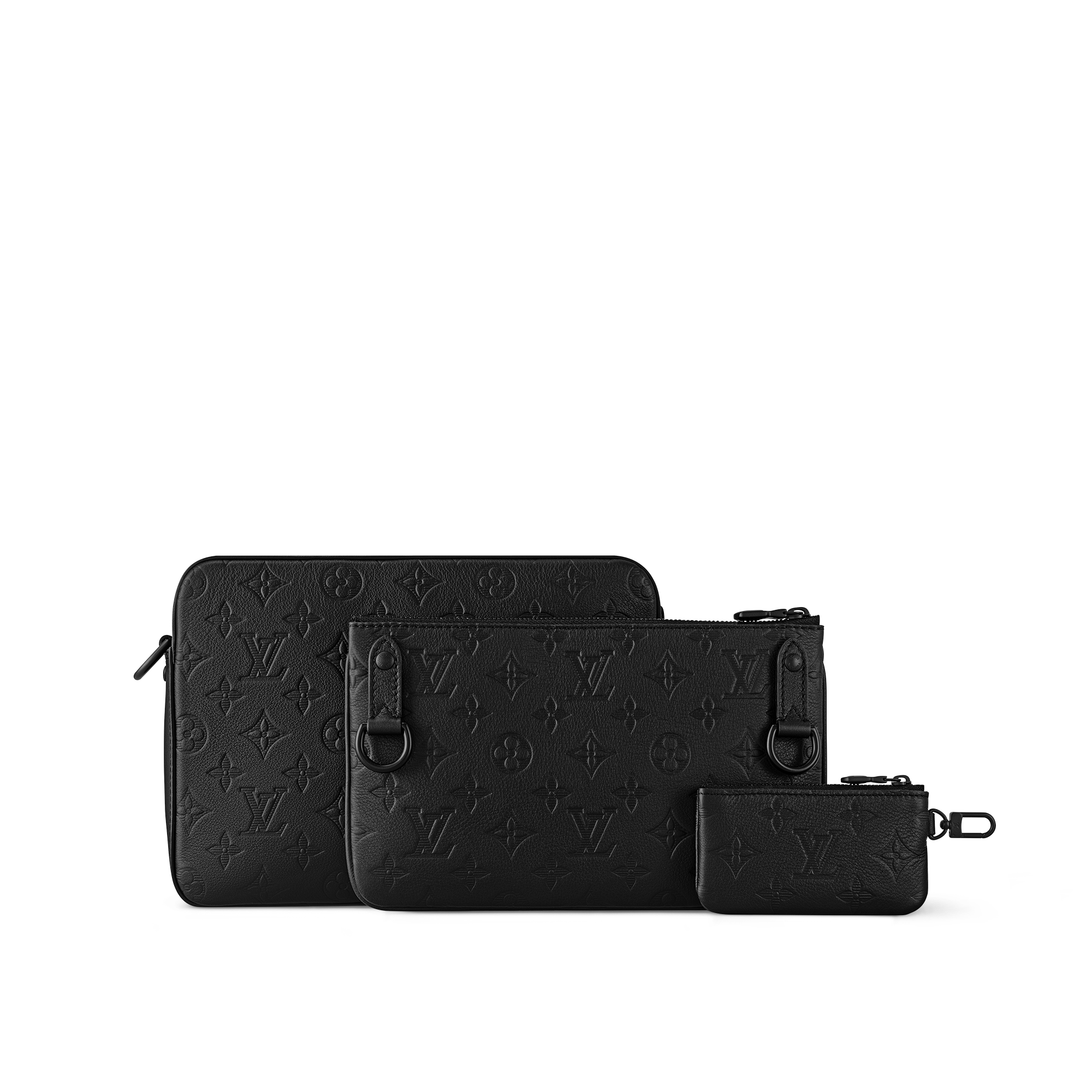 Trio Messenger Monogram Shadow - Men - Bags | LOUIS VUITTON ®